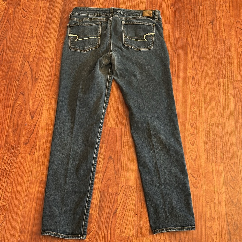 American Eagle skinny super stretch jeans size 12. - Picture 5 of 9